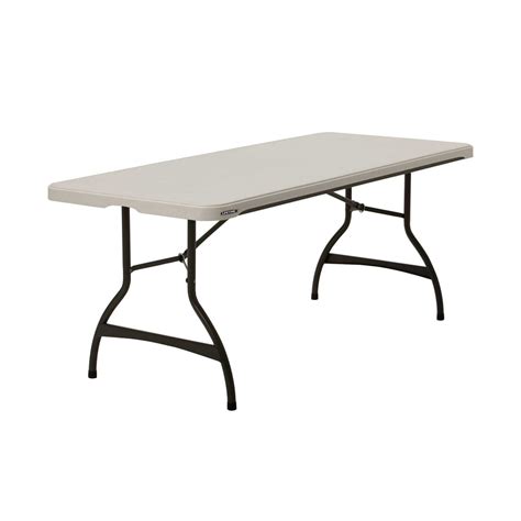 They provide extra space when guests come over, and are easy to clean and store afterwards. . Lifetime 6 foot folding table